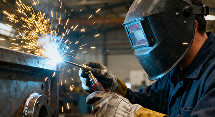 Industrial grade welding machine information